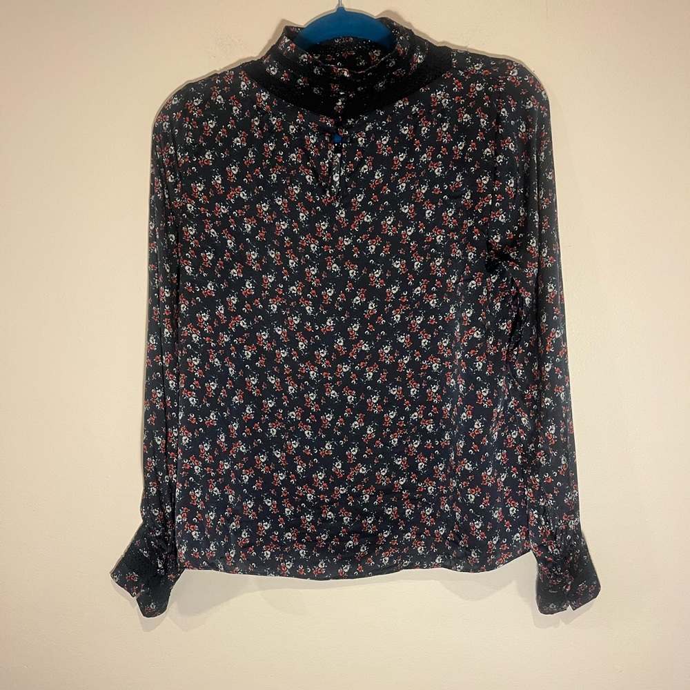 INTERMIX Floral Blouse size 4